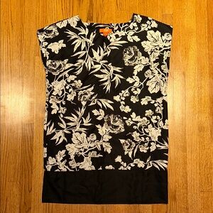 Joe Fresh Monochrome Floral Blouse